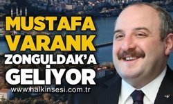 Mustafa Varank Zonguldak'a geliyor