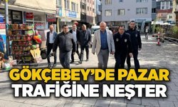 Gökçebey’de pazar trafiğine neşter