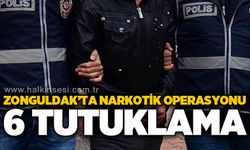 Zonguldak'ta narkotik operasyonu: 6 tutuklama
