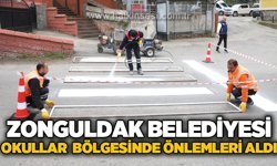 Zonguldak Belediyesi okullar bölgesinde önlemleri aldı