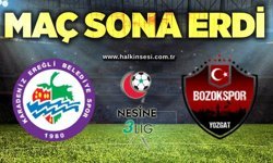 Kdz: Ereğli Belediyespor Yozgat Belediye Bozokspor | Canlı Anlatım