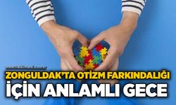 Zonguldak’ta Otizm farkındalığı için anlamlı gece