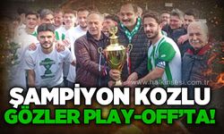 Şampiyon Kozlu, gözler play-off’ta!
