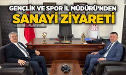 Gençlik ve Spor İl Müdürü’nden sanayi ziyareti