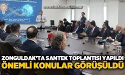 Zonguldak'ta SANTEK toplantısı yapıldı: Önemli konular ele alındı