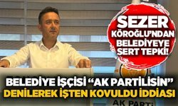 Sezer Köroğlu’ndan Zonguldak Belediyesi’ndeki işten çıkarma iddiasına tepki: “Liyakat değil, ayrımcılık”