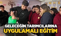Geleceğin tarımcılarına uygulamalı eğitim
