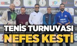 Tenis Turnuvası nefes kesti