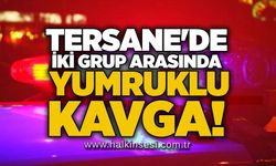 Tersane'de iki grup arasında yumruklu kavga!