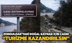 Zonguldak’taki doğal kaynak için çağrı: “Turizme kazandırılsın”