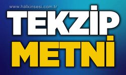 Kamuoyuna ve ilgili basın kuruluş tekzip metni