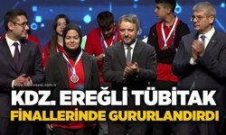 KDZ. Ereğli TÜBİTAK Finallerinde gururlandırdı