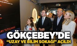 Gökçebey’de “Uzay ve Bilim Sokağı” açıldı