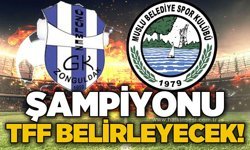 Şampiyonu TFF belirleyecek!