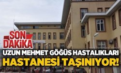 Zonguldak Uzunmehmet Göğüs Hastalıkları Hastanesi taşınıyor: İşte yeni yeri!