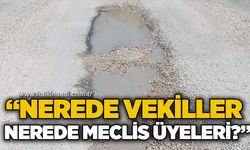 Muhtar Özcan Kuru'dan yol tepkisi: “Çukur araçlar için tehlike oluşturuyor, nerede vekiller nerede meclis üyeleri?