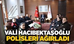 Vali Hacıbektaşoğlu polisleri ağırladı