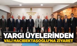 Yargı Üyelerinden Vali Hacıbektaşoğlu’na ziyaret