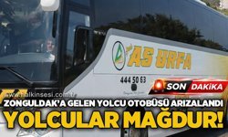 Zonguldak'tan kalkacak yolcu otobüsü arıza yaptı: Onlarca yolcu mağdur!