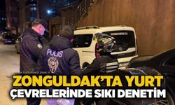 Zonguldak’ta yurt çevrelerinde sıkı denetim