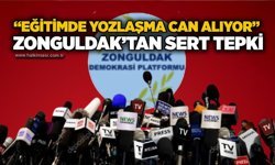“Eğitimde yozlaşma can alıyor” Zonguldak’tan sert tepki