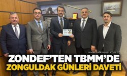ZONDEF’ten TBMM’de Zonguldak Günleri daveti