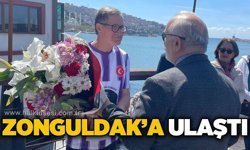 Zonguldak'a ulaştı