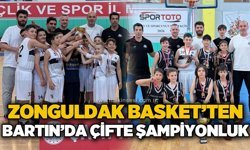 Zonguldak Basket’ten Bartın’da çifte Şampiyonluk