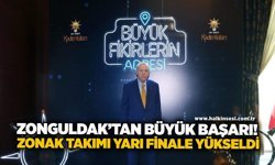 Zonguldak’tan büyük başarı! ZONAK Takımı yarı finale yükseldi