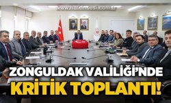 Zonguldak Valiliği'nde kritik toplantı: Önlemler alındı