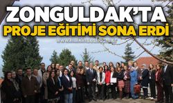 Zonguldak'ta proje eğitimi sona erdi