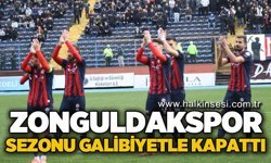 Zonguldakspor sezonu galibiyetle kapattı