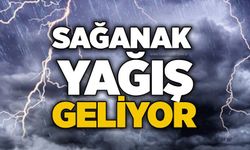 Sağanak yağış geliyor