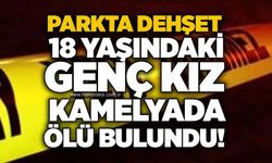 Parkta dehşet: 18 yaşındaki genç kız kamelyada ölü bulundu!