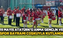 19 Mayıs Atatürk’ü Anma, Gençlik ve Spor Bayramı coşkuyla kutlandı