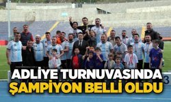 Adliye turnuvasında şampiyon belli oldu
