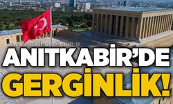 Anıtkabir'de çelenk gerginliği!