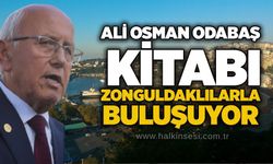 Ali Osman Odabaş kitabı Zonguldaklılarla buluşuyor