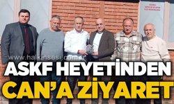 ASKF heyetinden Can’a ziyaret!