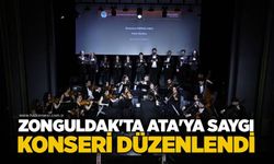 Zonguldak'ta Ata'ya saygı konseri düzenlendi