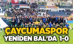 Çaycumaspor yeniden Bal'da  1-0