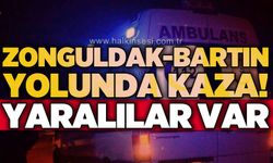 Zonguldak - Bartın yolunda trafik kazası: 3 yaralı!
