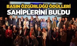 Basın özgürlüğü ödülleri sahiplerini buldu