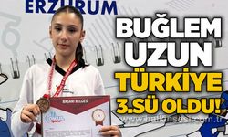 Buğlem Uzun’dan Türkiye 3.sü oldu!