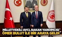 Milletvekili Avcı, Bakan Yardımcısı Ömer Bulut ile Bir araya geldi