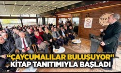 “Çaycumalılar Buluşuyor” Kitap tanıtımıyla başladı