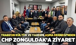 Trabzon Kültür ve Yardımlaşma Derneği'nden CHP Zonguldak ziyareti