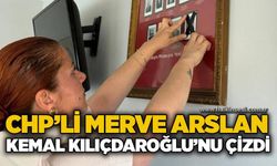CHP’li Merve Arslan, Kemal Kılıçdaroğlu’nu çizdi…