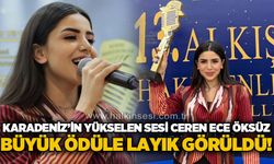 Ceren Ece Öksüz’e “Yılın Alkışı Hakeden Genç Müzisyeni” Ödülü