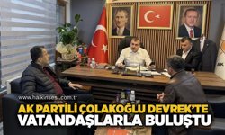 AK Partili Çolakoğlu Devrek’te vatandaşlarla buluştu